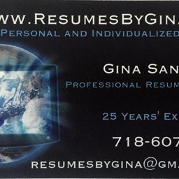 Resumes By Gina Resumes By Gina