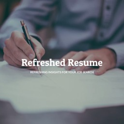 Refreshed Resume Refreshed Resume