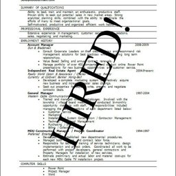 Acclaimed Resumes Acclaimed Resumes
