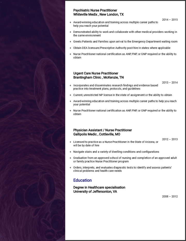 Acute Care Nurse Practitioner #2